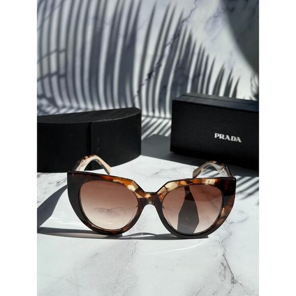 NEW Prada PR14WSF Sunglasses in Tortoise Powder - Picture 6 of 9